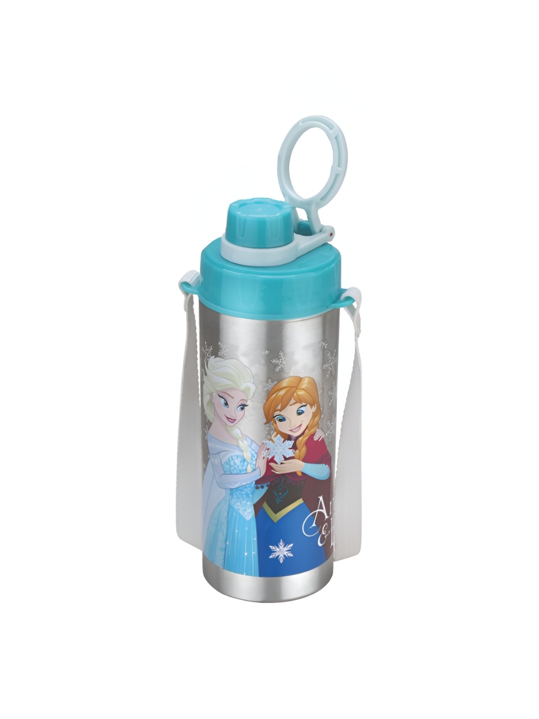 

JOYO Blue Printed Stainless Steel Dishwasher Safe Water Bottle 600 Ml