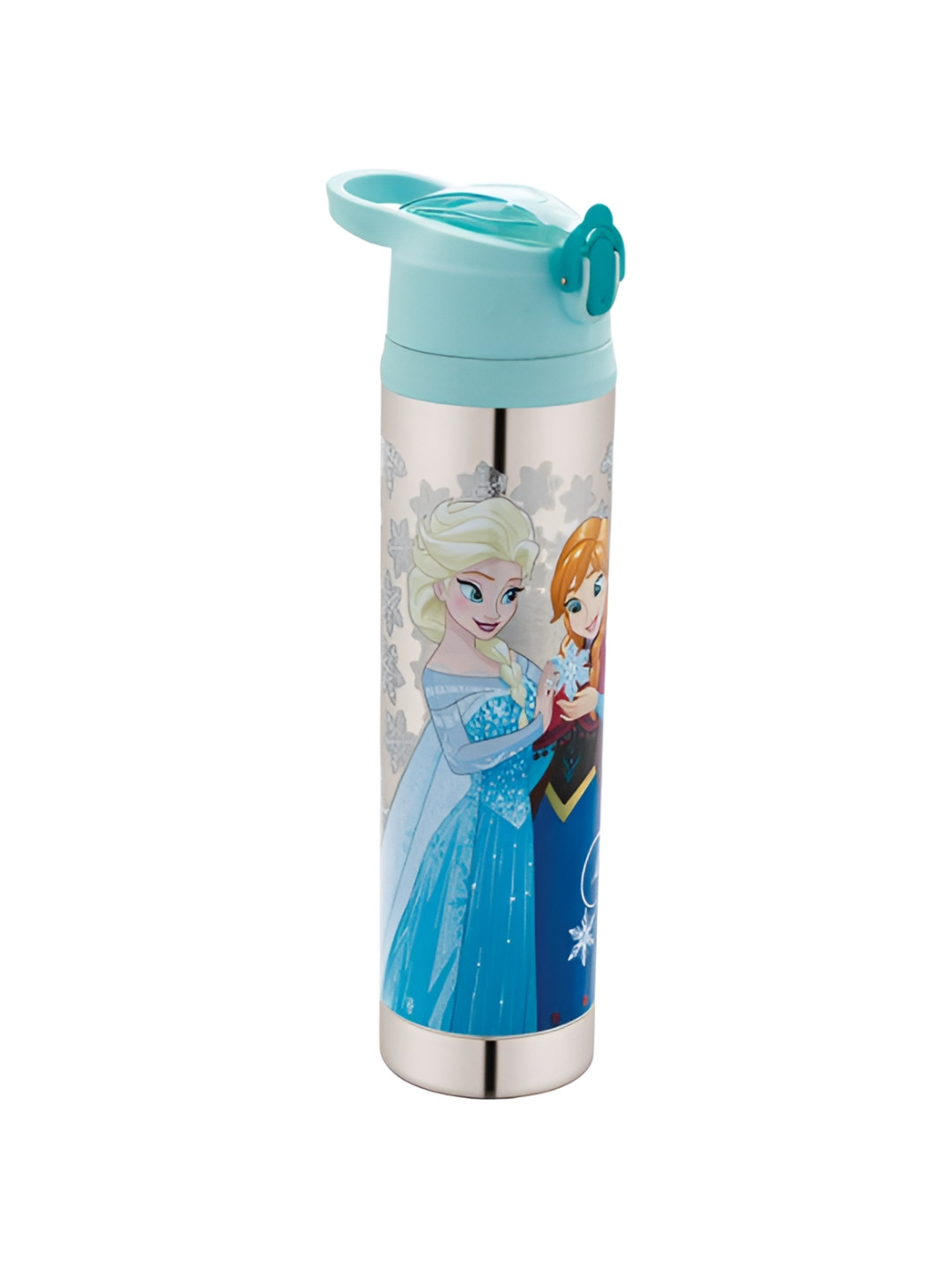 

JOYO SS Splash Blue Frozen Printed Stainless Steel Dishwasher Safe Water Bottle 800 Ml