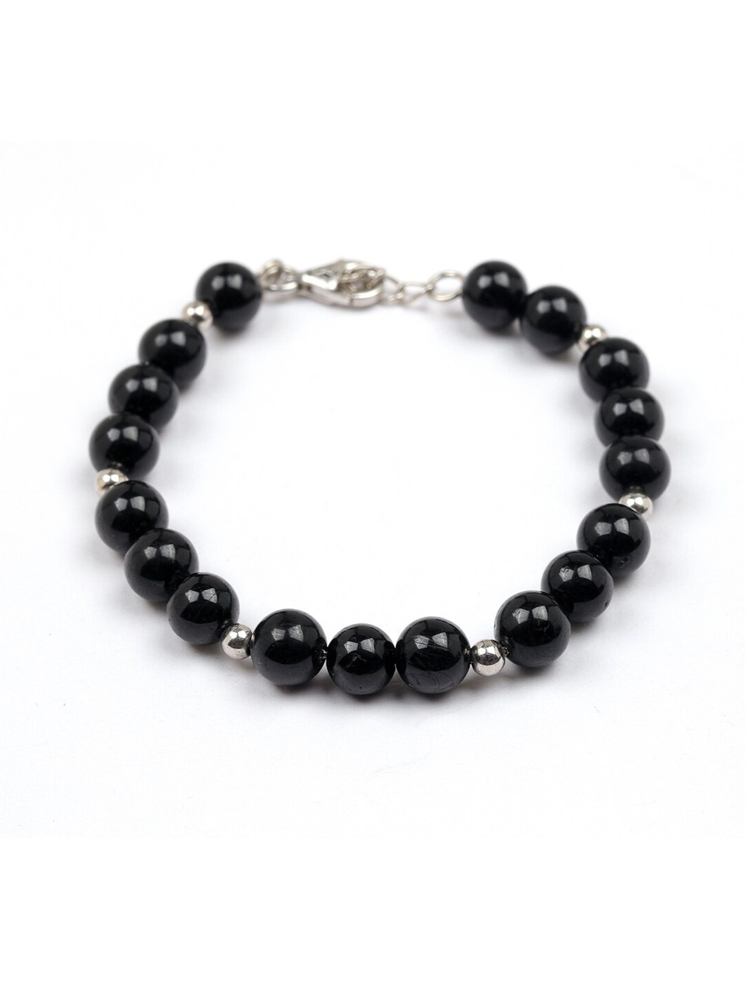 

Stone Story By Shruti Unisex Sterling Silver Gold-Plated Artificial Beads Bracelet