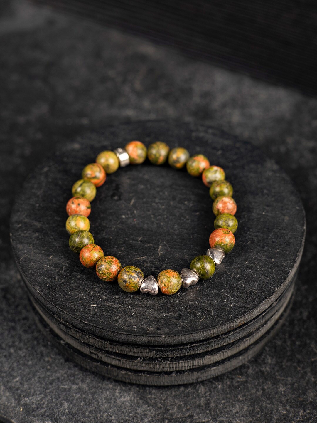 

Stone Story By Shruti Sterling Silver 18K Gold-Plated Charm Bracelet