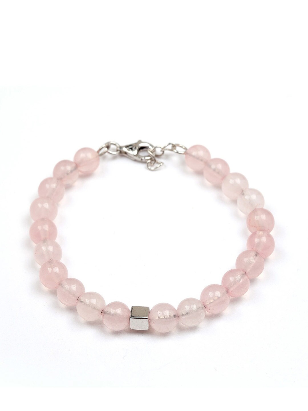 

Stone Story By Shruti Boys Sterling Silver Gold-Plated Bracelet, Pink