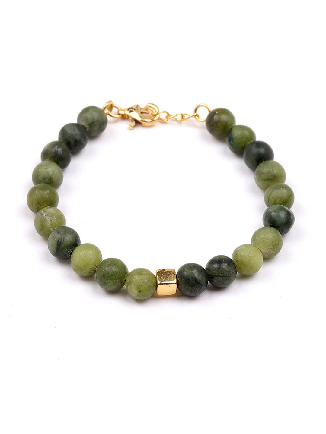 

Stone Story By Shruti Boys Sterling Silver Gold-Plated Elasticated Bracelet