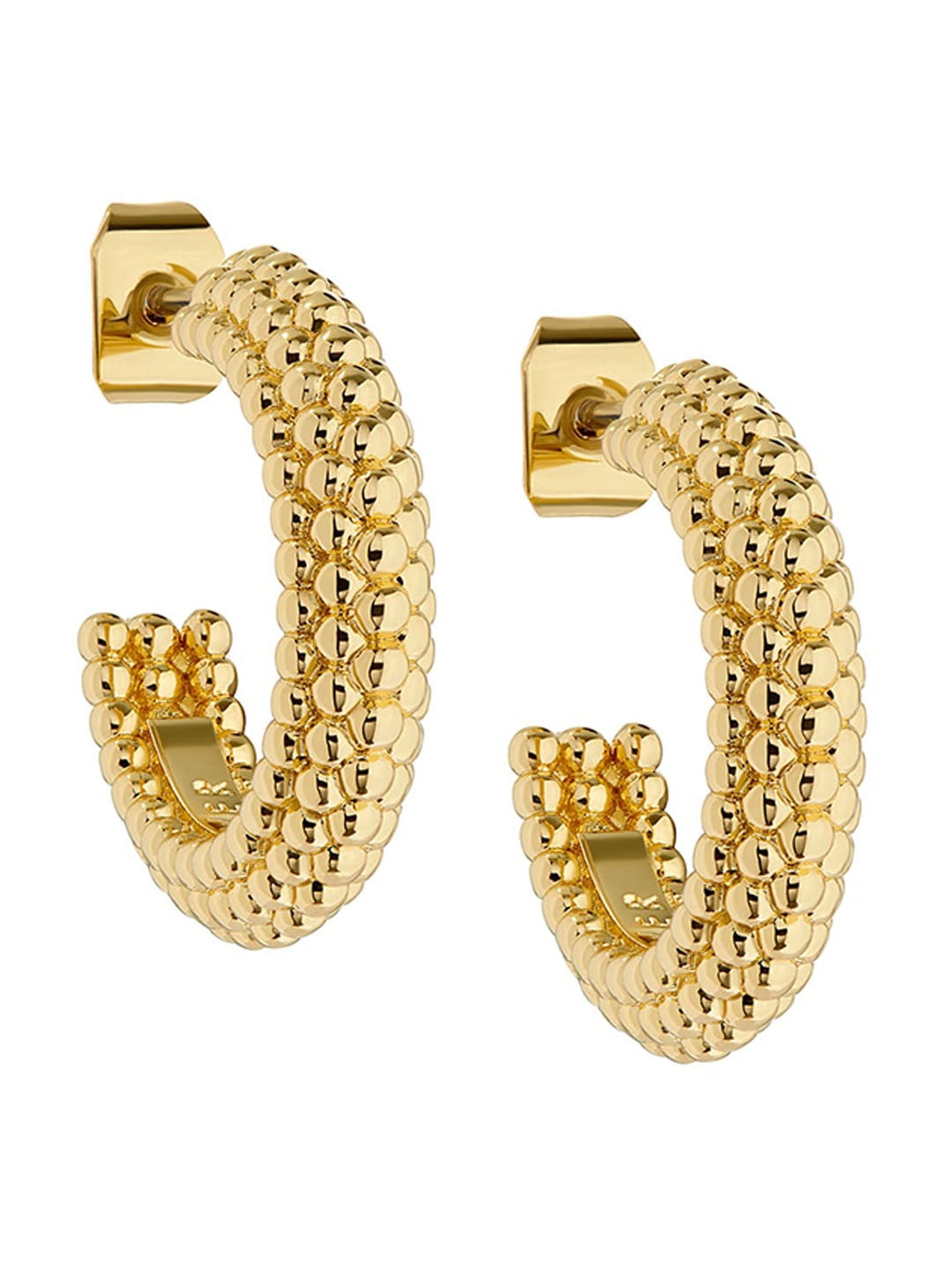 

Ted Baker Dotty Half Hoop Earrings, Gold