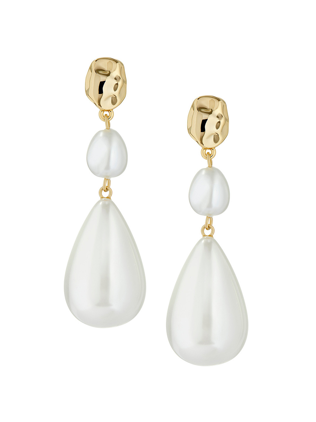 

Ted Baker Beaded Contemporary Drop Earrings, White