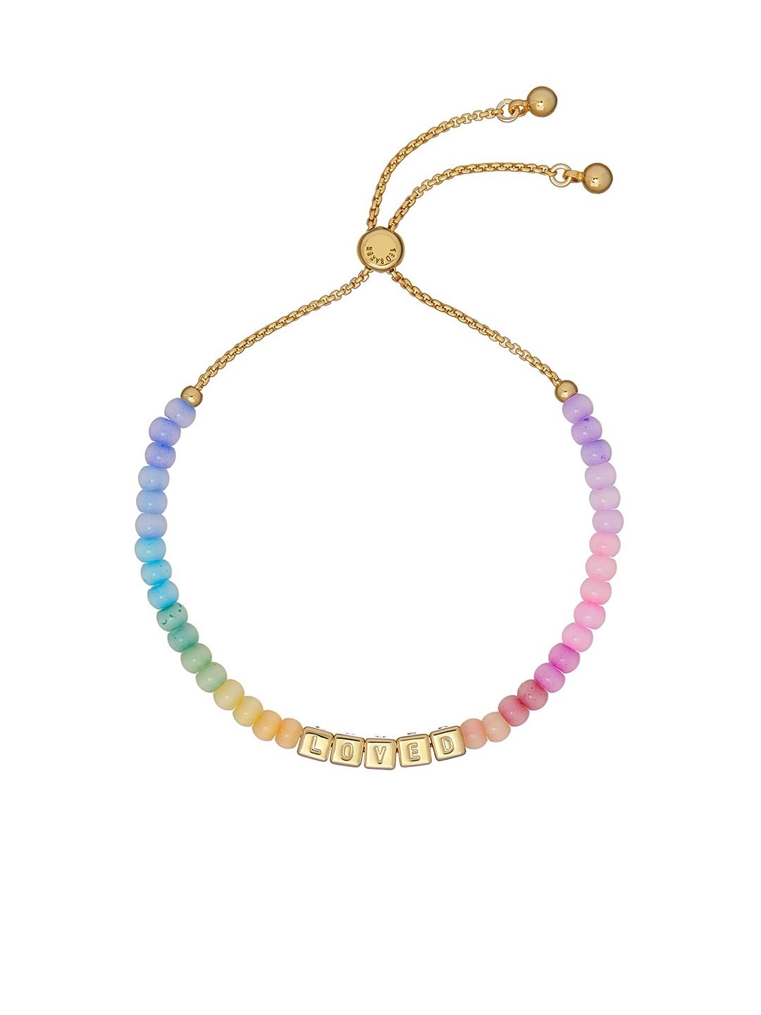 

Ted Baker Rainbow Pastels Sweetie Beaded Wraparound Bracelet, Gold