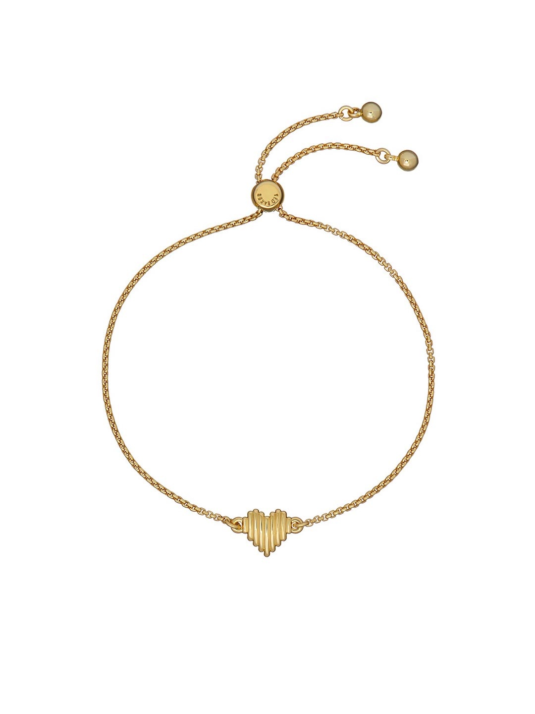 

Ted Baker Gold Linear Heart Linria Wraparound Bracelet