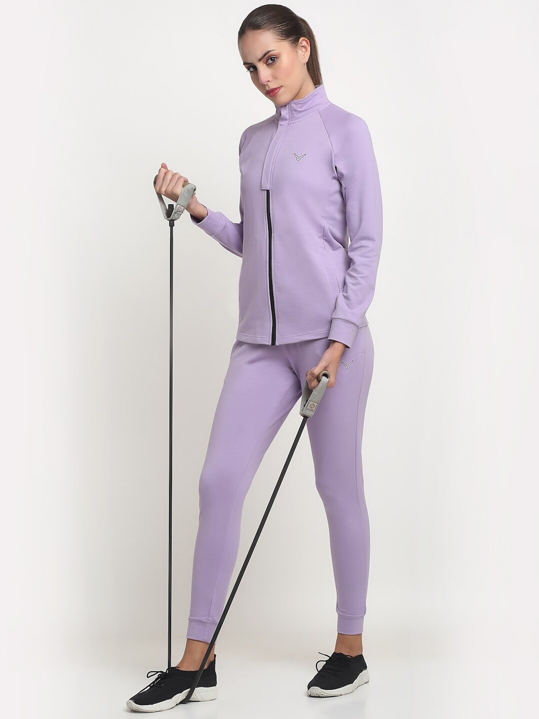 

Invincible Women Cotton Tracksuit, Lavender