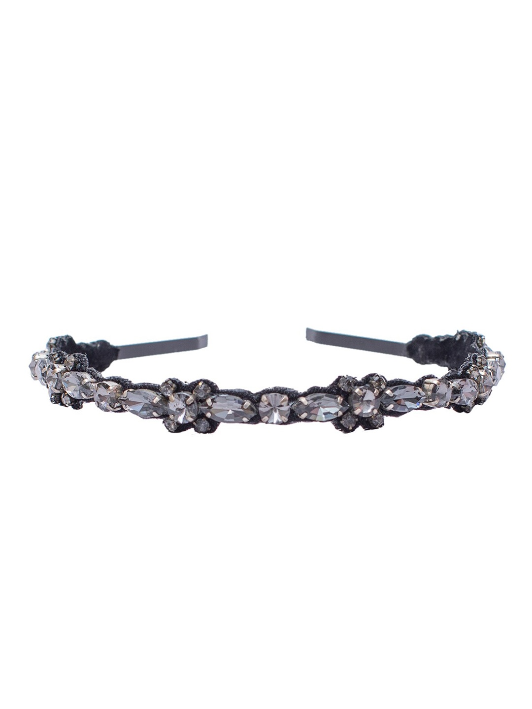 

HAIR DRAMA COMPANY Women Embellished Hairband, Grey