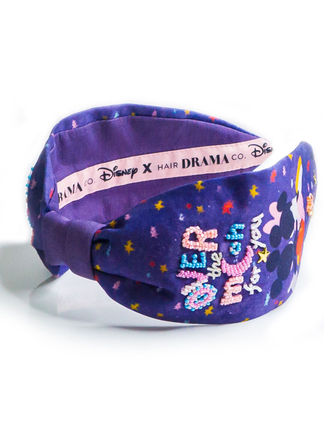 

HAIR DRAMA CO. Women Embellished Hairband, Blue