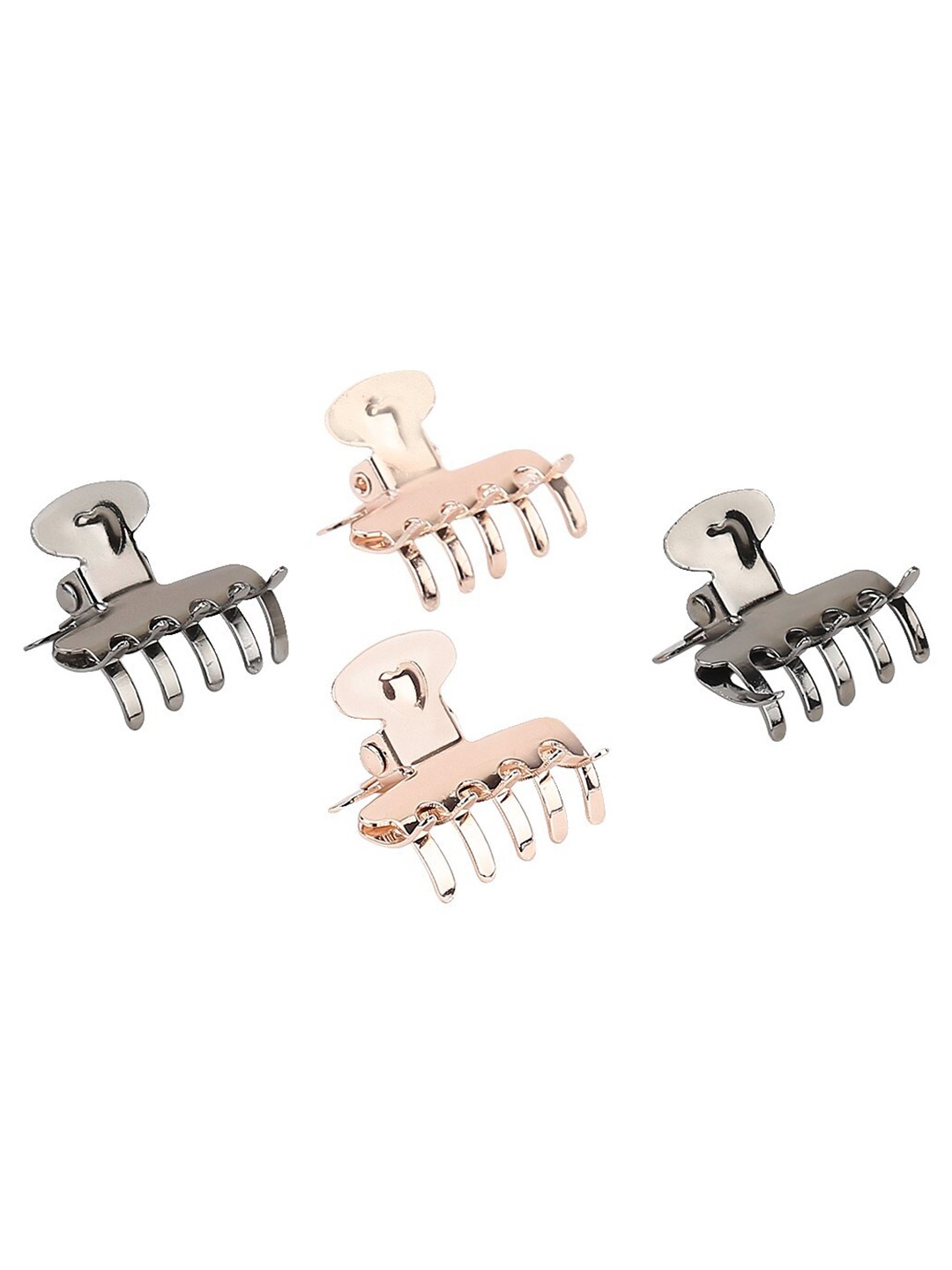 

HAIR DRAMA COMPANY Set Of 4 Claw Clips, Black
