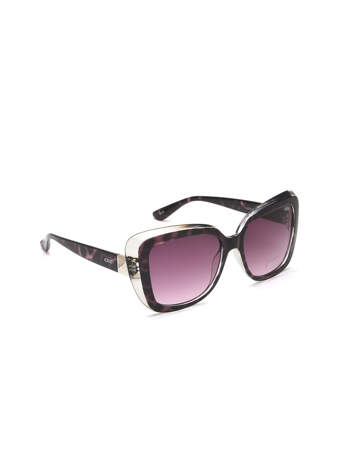 

IDEE Women Butterfly Sunglasses with UV Protected Lens IDS3017C4SG, Purple