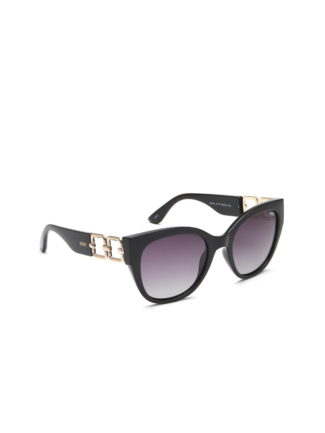 

IDEE Women Cateye Sunglasses with UV Protected Lens IDS3014C1PSG, Grey