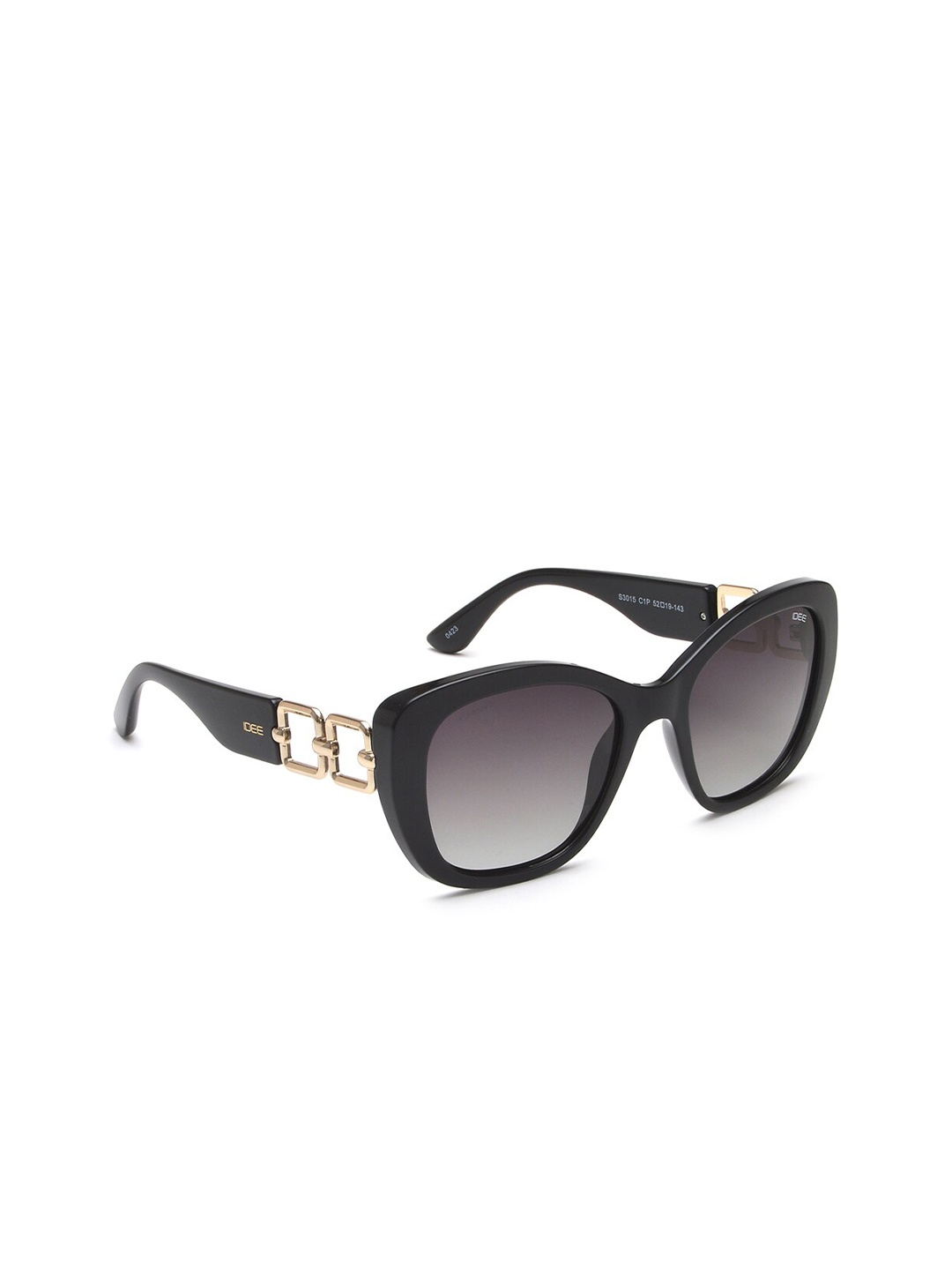 

IDEE Women Butterfly Sunglasses with UV Protected Lens IDS3015C1PSG, Grey