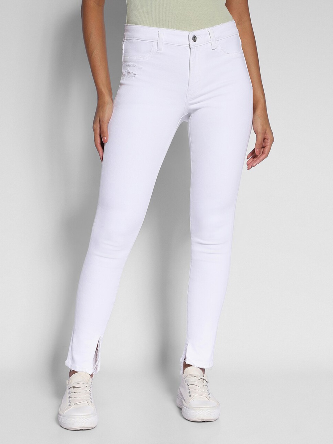 

AMERICAN EAGLE OUTFITTERS Women Skinny Fit Jeans, White