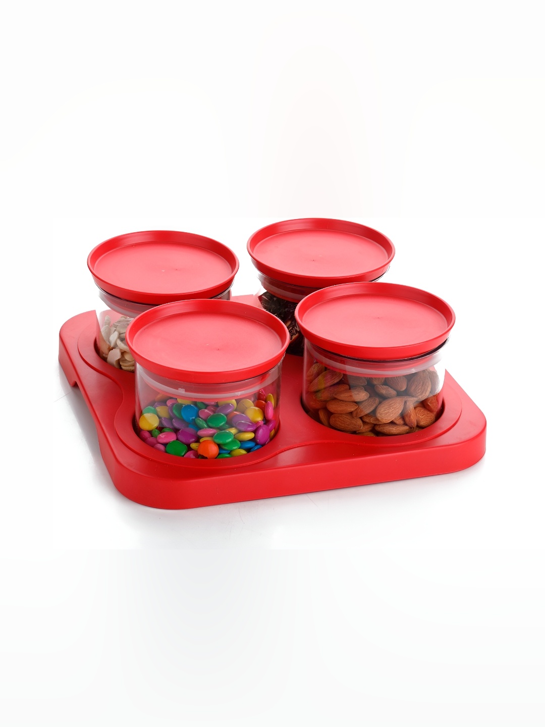

Speack Red 4 Pieces Food Containers 400 ml
