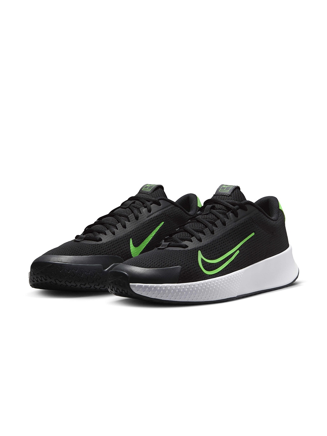 

Nike Men Court Vapor Lite 2 Hard Court Tennis Shoes, Black