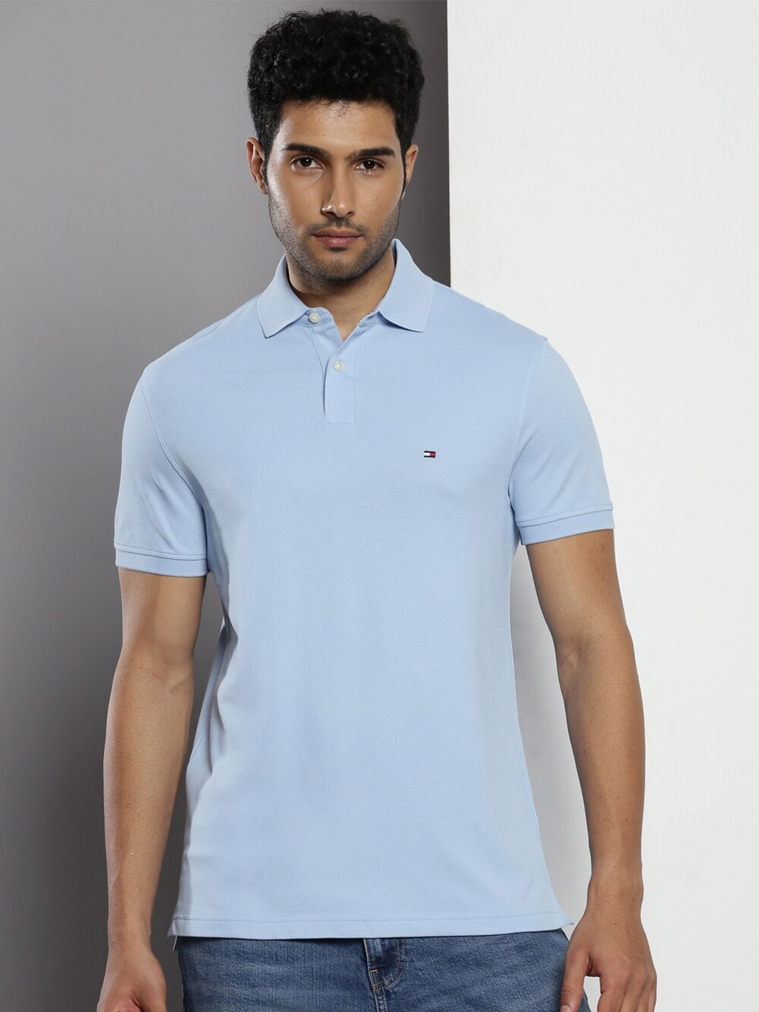 

Tommy Hilfiger Polo Collar Short Sleeves T-shirt, Blue