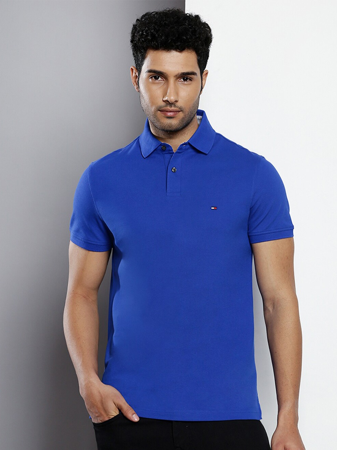 

Tommy Hilfiger Polo Collar Short Sleeves T-shirt, Blue