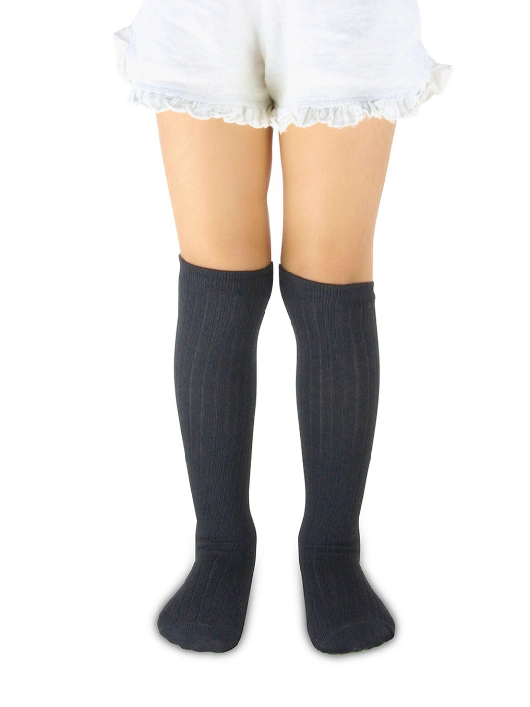 

BAESD Kids Above Knee-Length Socks, Black
