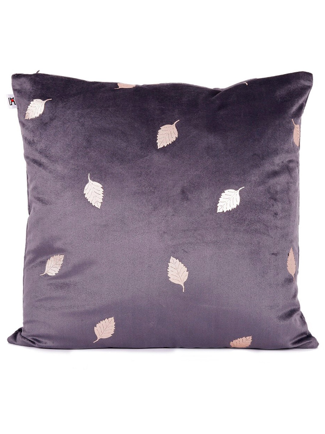 

HERE&NOW Grey Velvet Square Cushion Cover