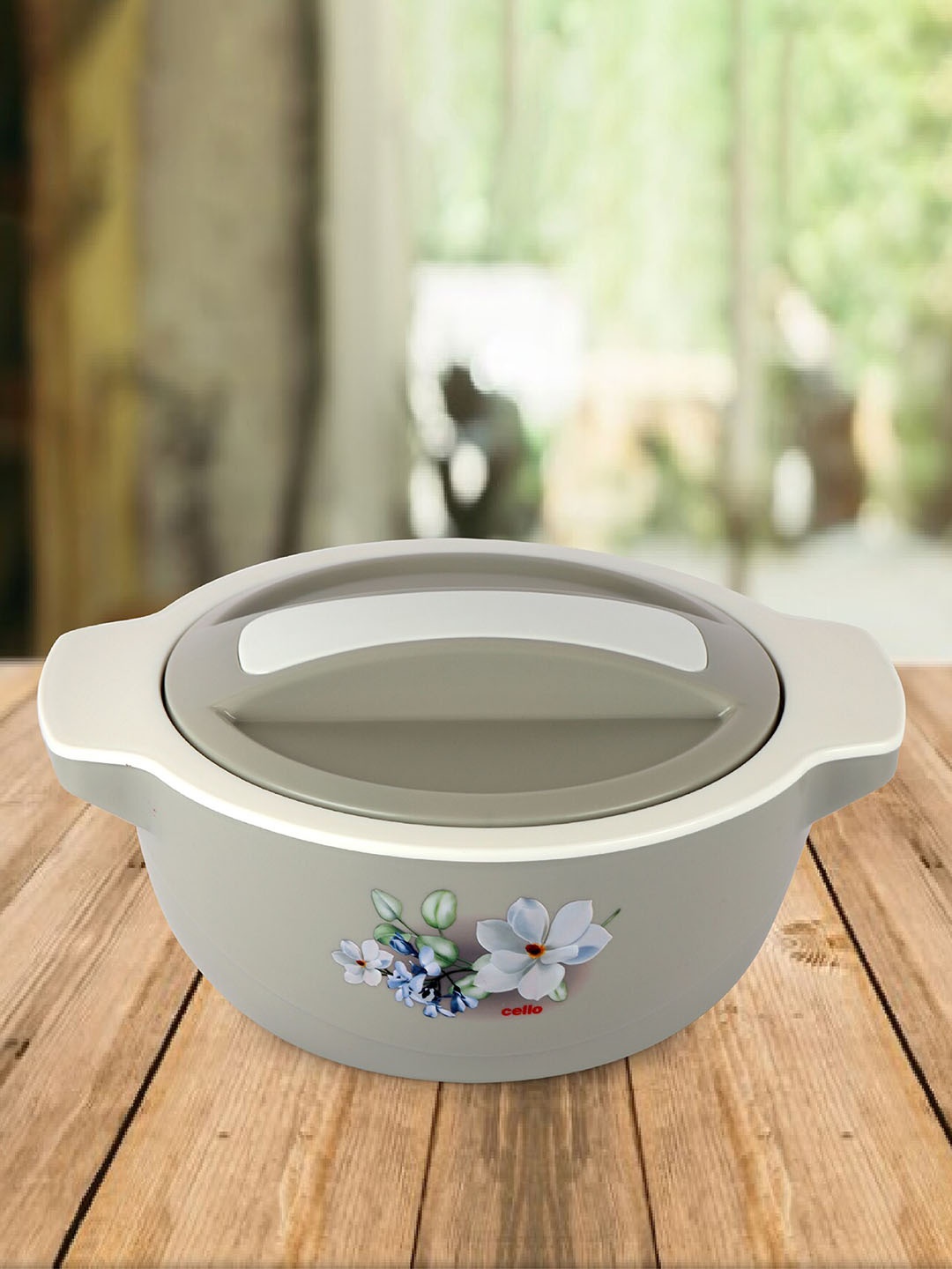 

Cello Grey Stainless Steel Serving Casserole