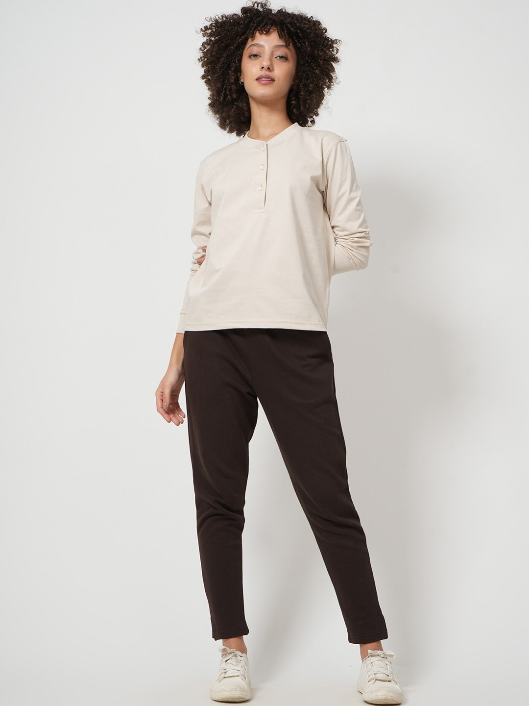 

Saltpetre T-Shirt With Trousers Co-Ords, Cream