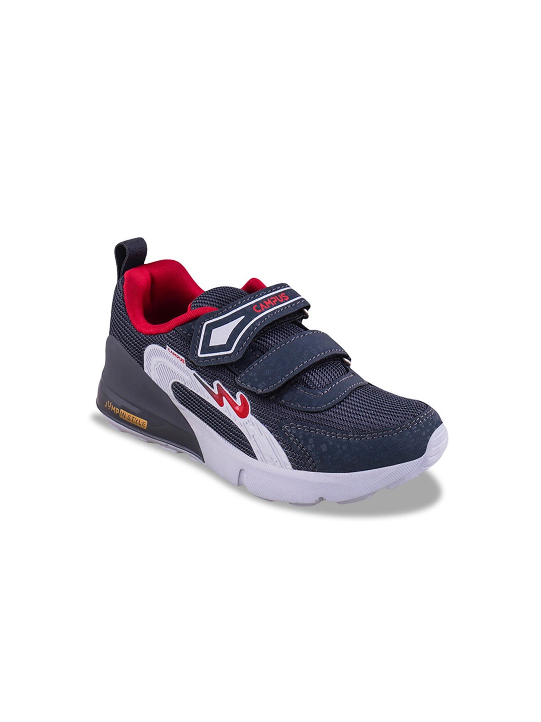 

Campus Kids Velcro Deatil Mesh Running Shoes, Grey