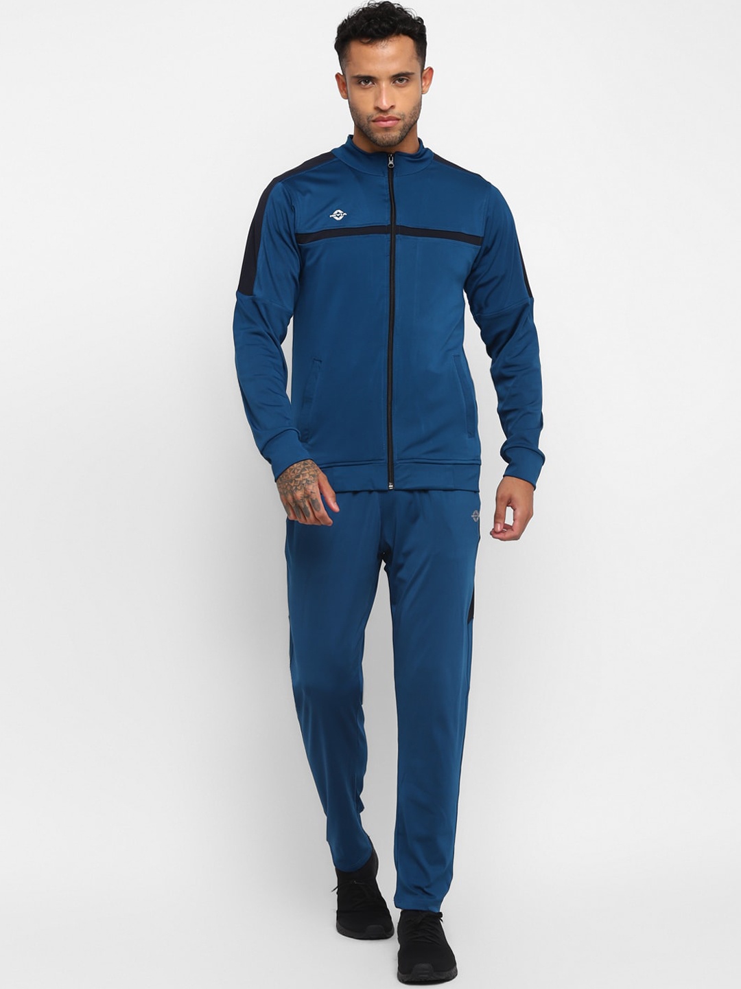 

NIVIA Mock Collar Tracksuit, Blue