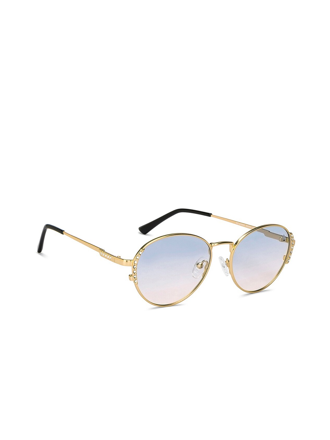 

Vincent Chase by Lenskart Women Round Sunglasses with Polarised and UV Protected Lens 212893-Blue