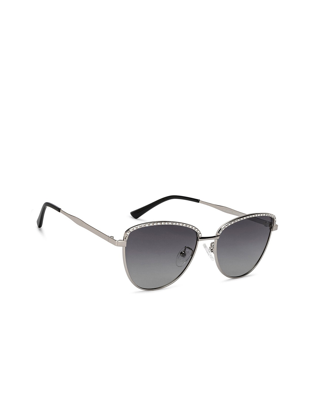 

Vincent Chase by Lenskart Women Cateye Sunglasses With Polarised & UV Protected Lens, Grey