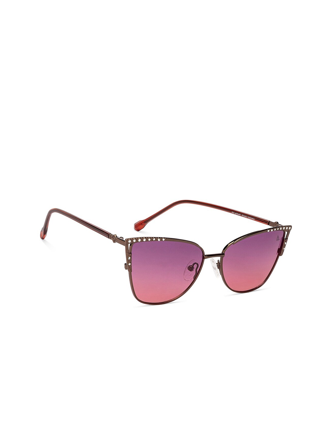 

Vincent Chase Women Cateye Sunglasses with Polarised and UV Protected Lens 212912, Purple