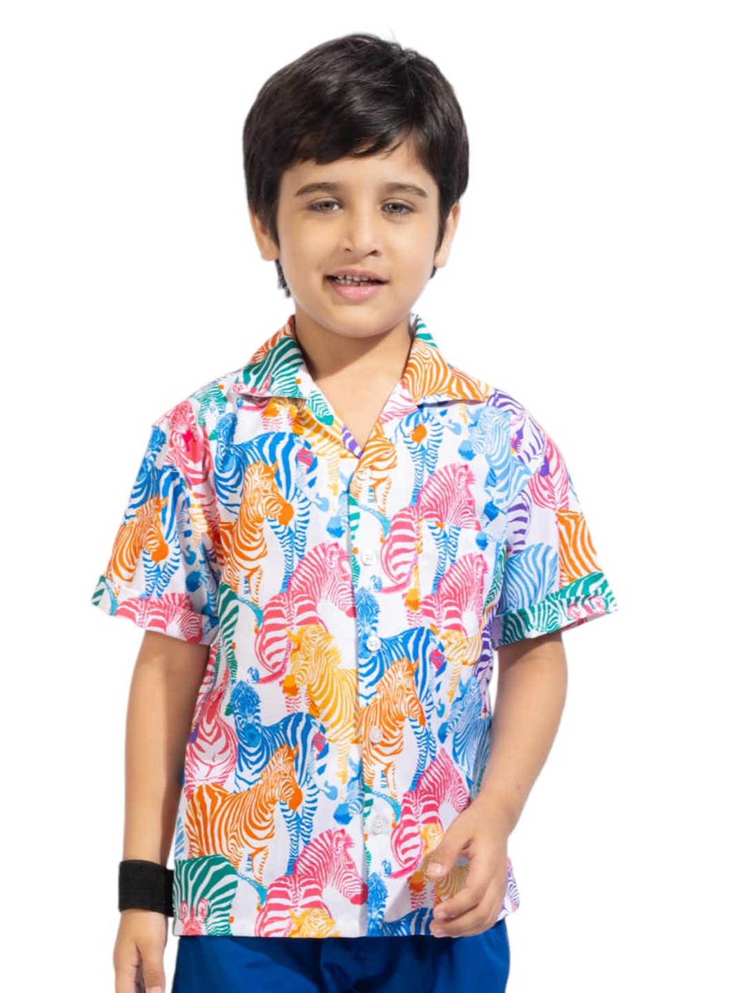 

BAESD Kids-Unisex Comfort Floral Cotton Spread Collar Opaque Regular Fit Casual Shirt, Pink