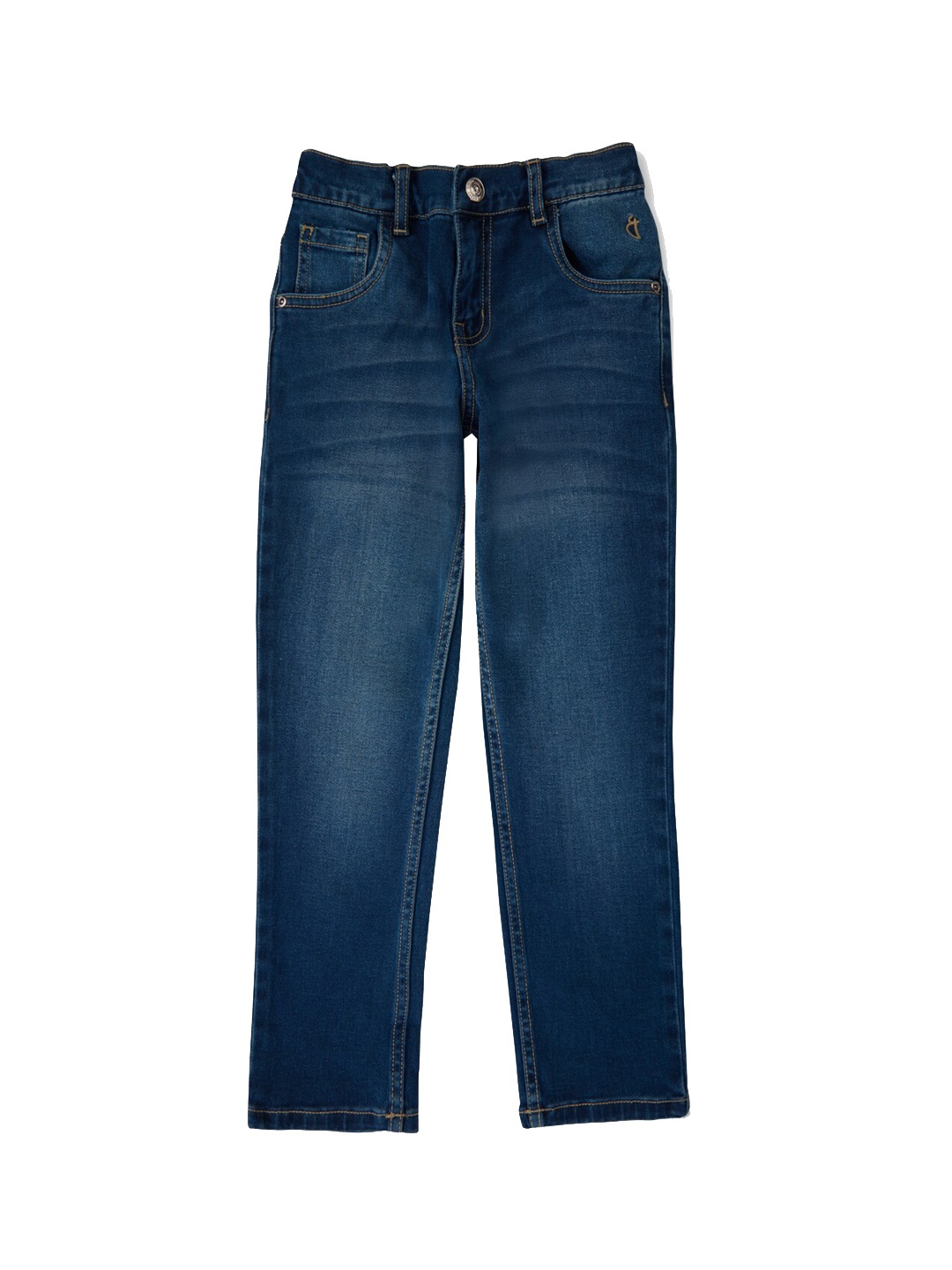 

Gini and Jony Boys Mid Rise Denim Jeans, Blue