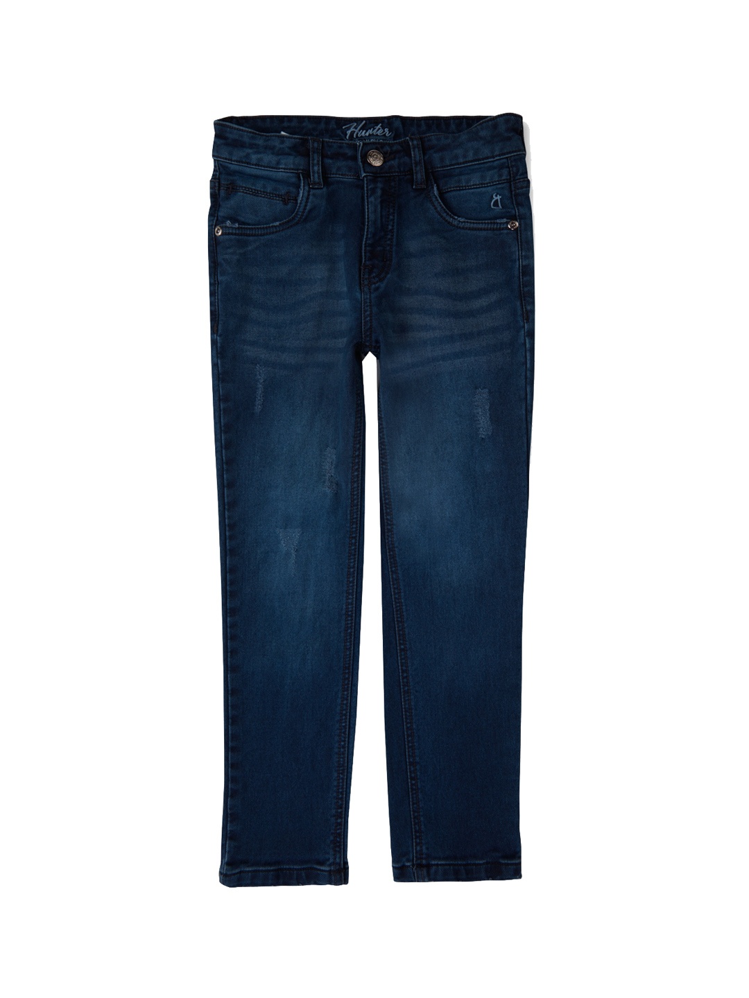 

Gini and Jony Boys Clean Look Mid-Rise Jeans, Blue