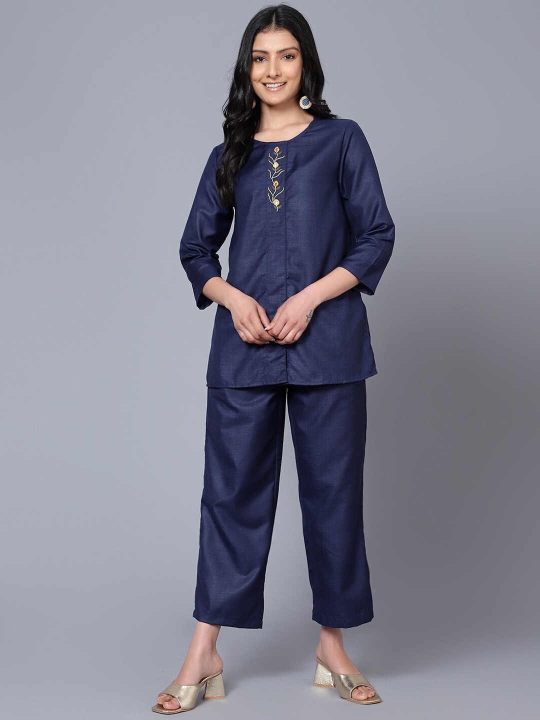 

BAESD Tunic & Trousers Co-Ords, Navy blue