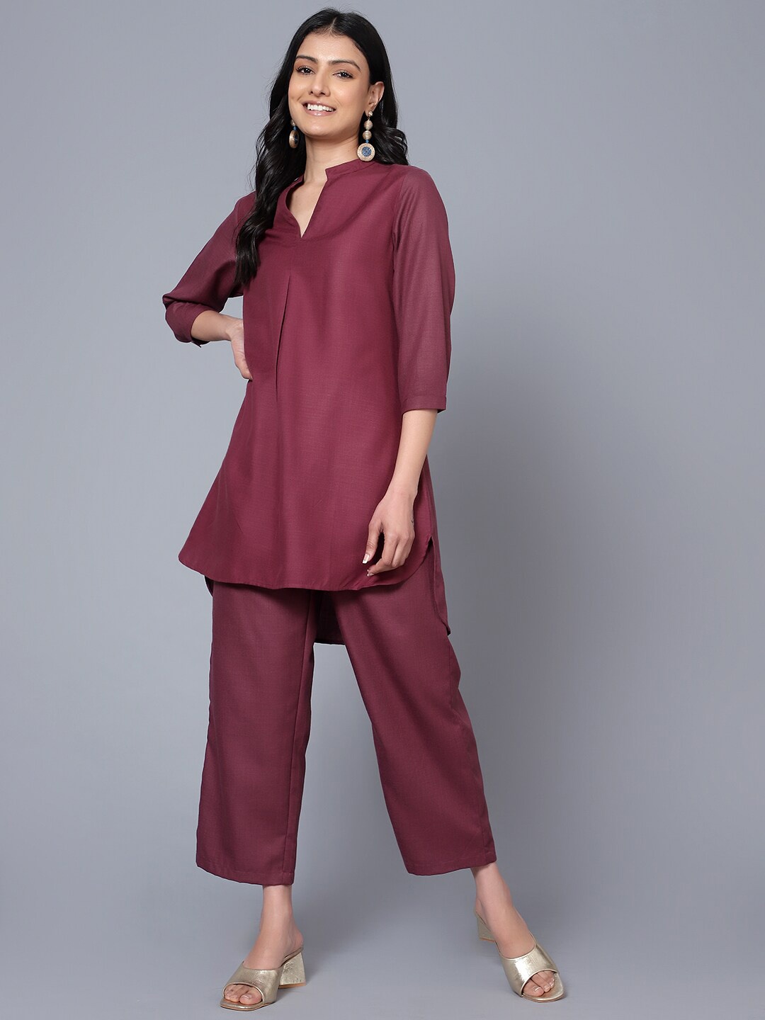 

BAESD Tunic & Trousers Co-Ords, Purple