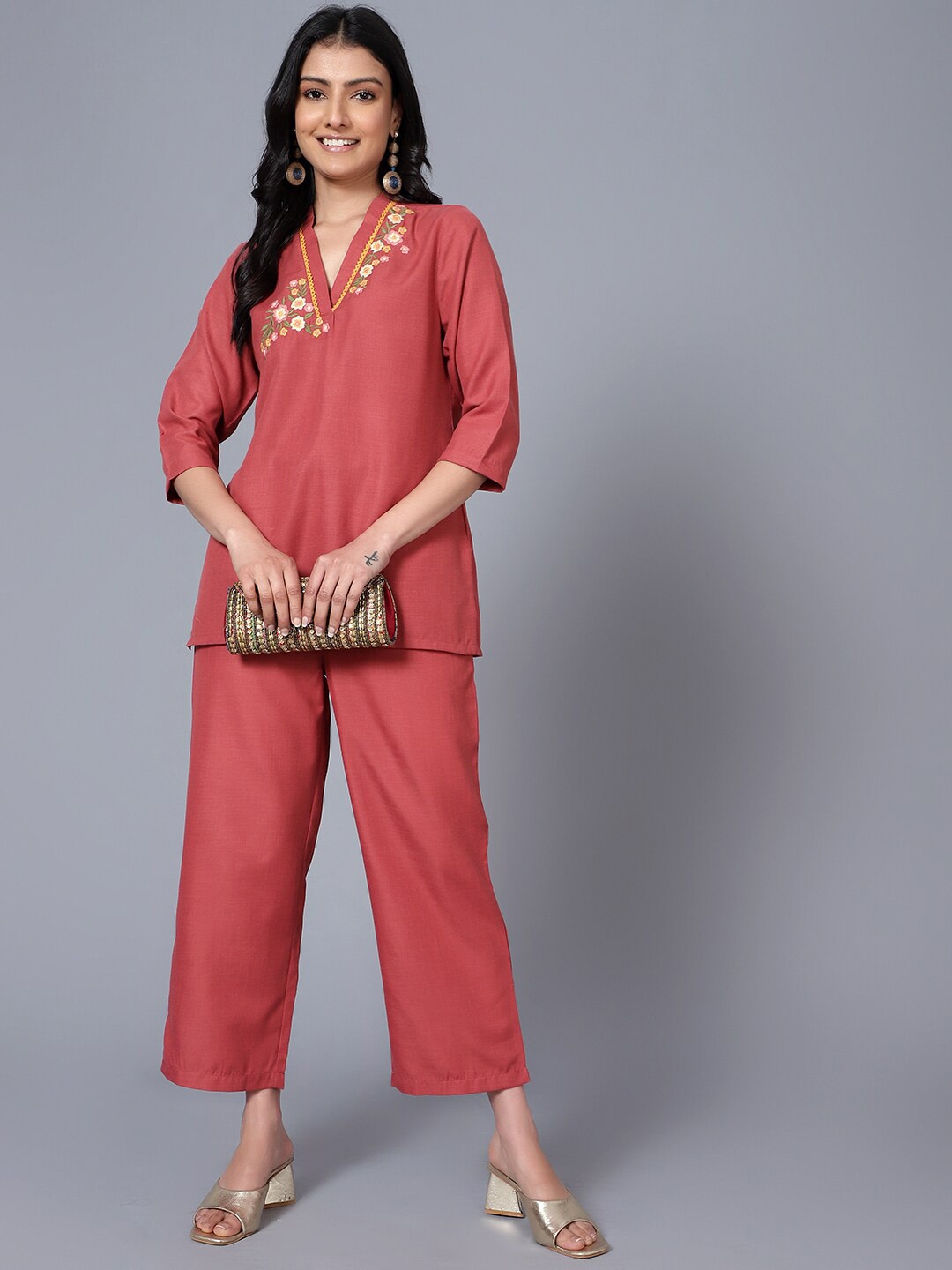 

BAESD Tunic & Trousers Co-Ords, Rose