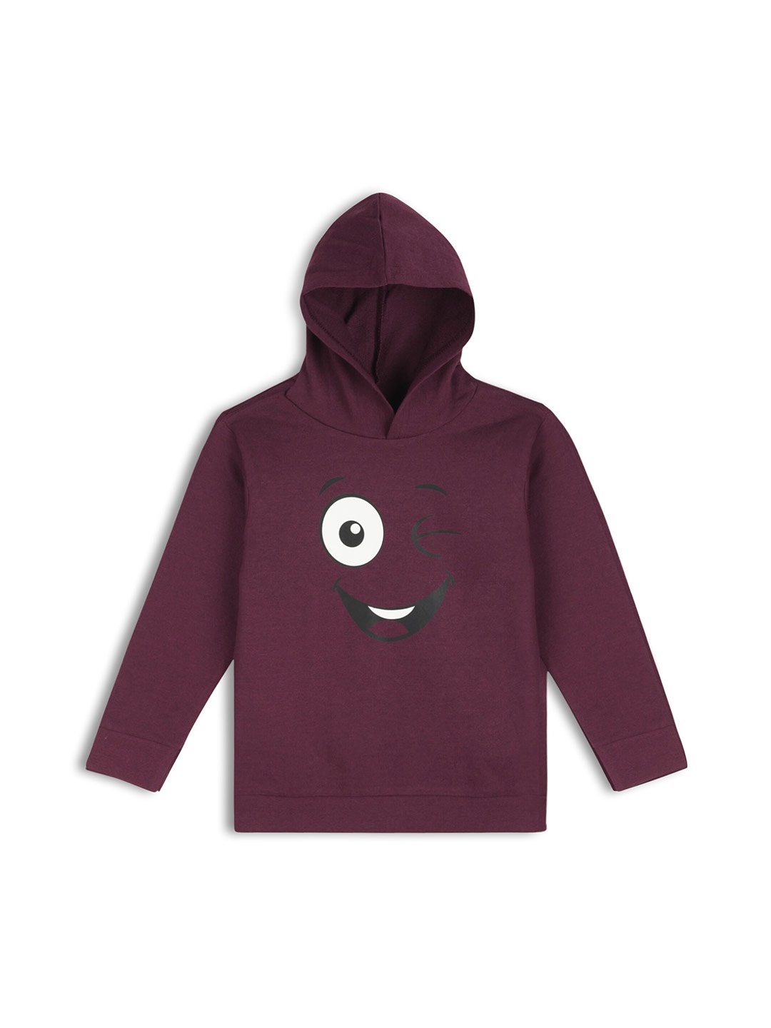 

BAESD Kids Graphic Printed Hooded Long Sleeves Cotton Sweatshirt, Maroon