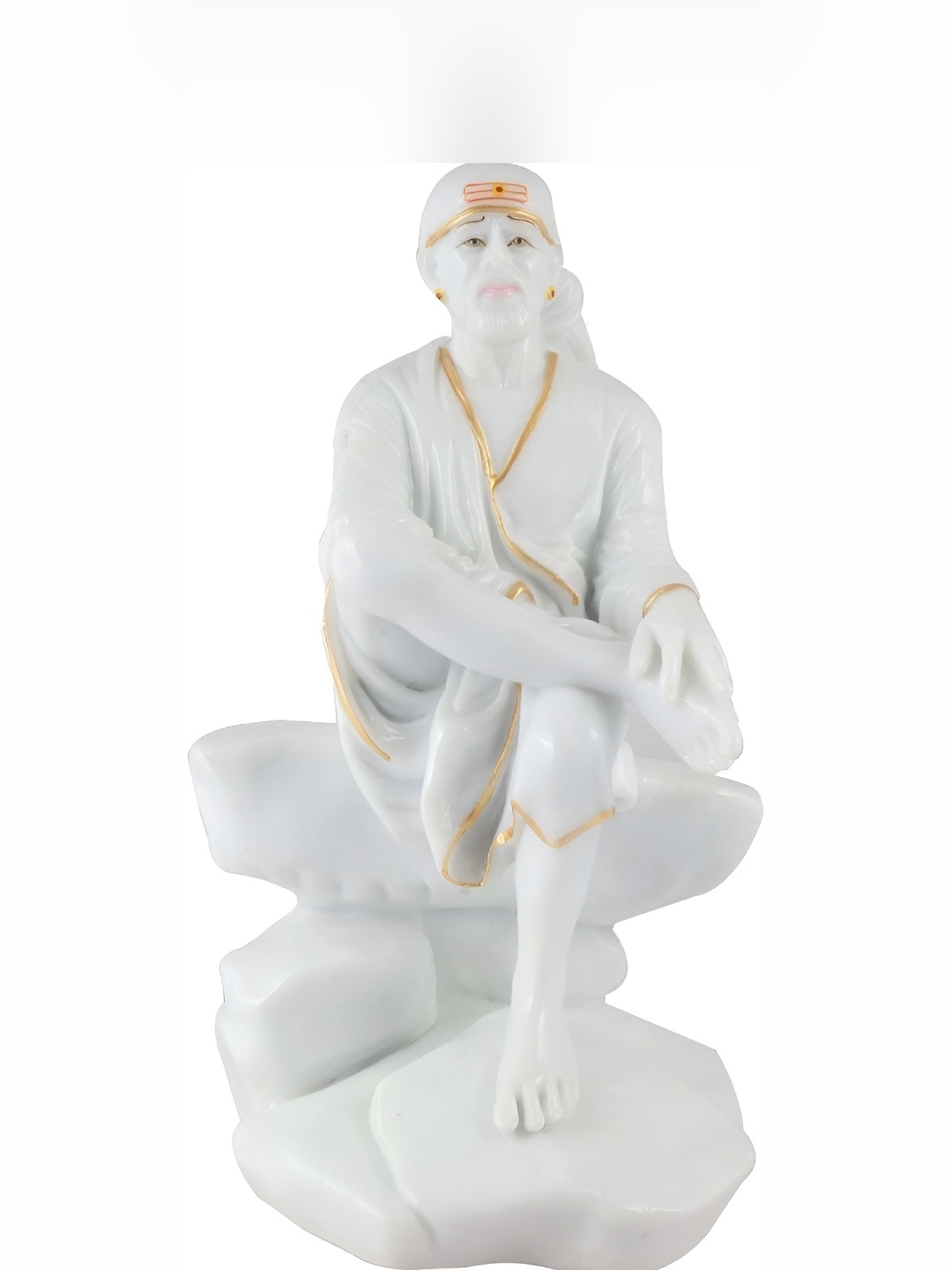 

krishnagallery1 White Original Sai Baba Statue Antique Religious Showpiece