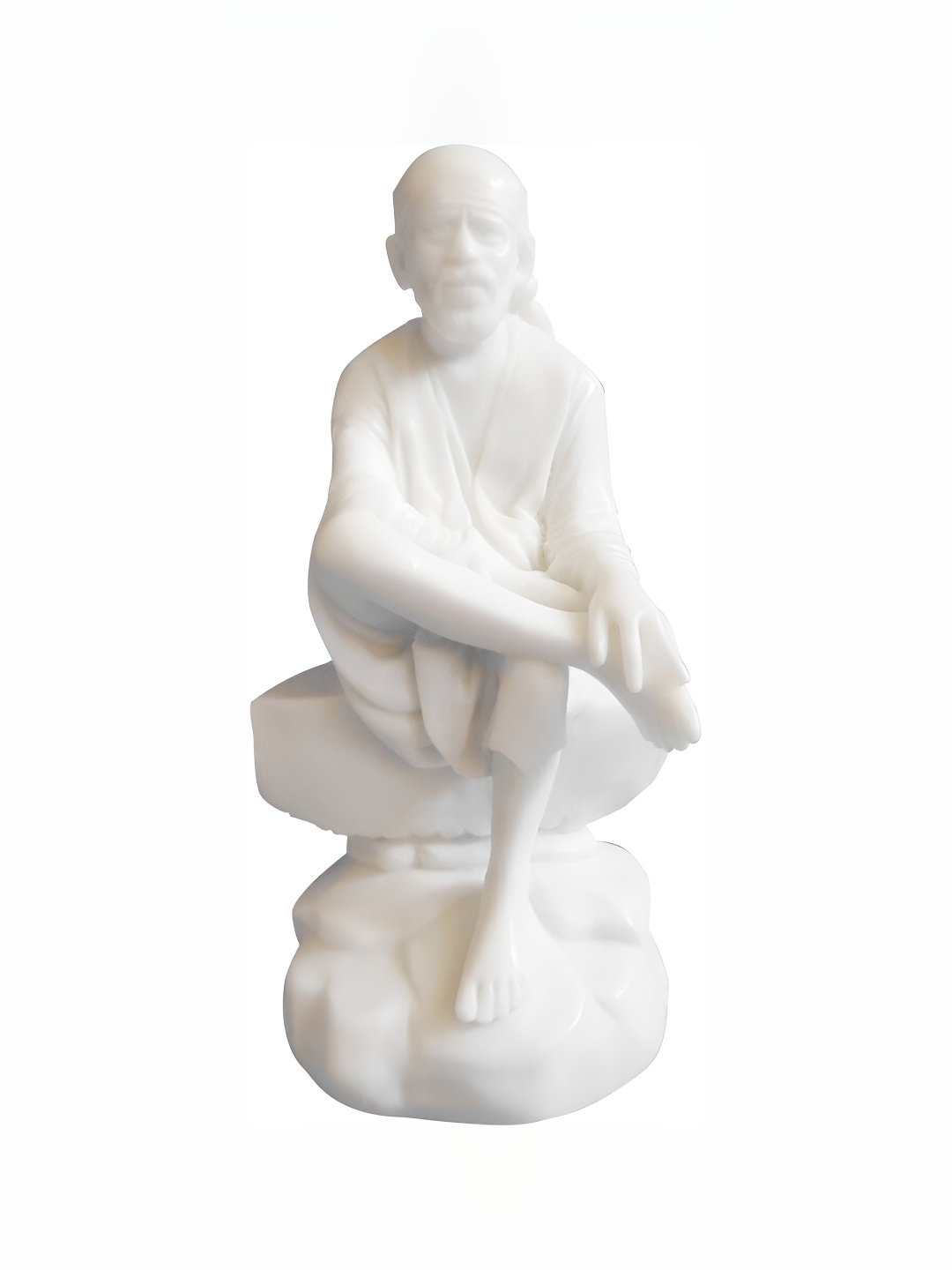 

krishnagallery1 White Marble Sai Baba Statue Decorative Showpiece