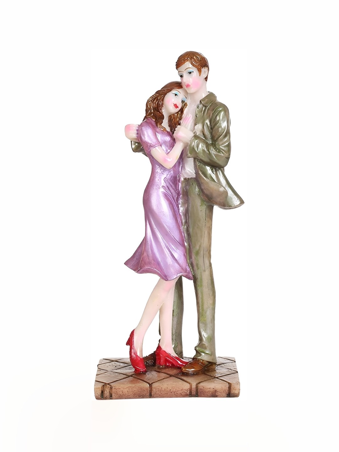 

krishnagallery1 Purple Olive Wedding Love Couple Statue Showpiece