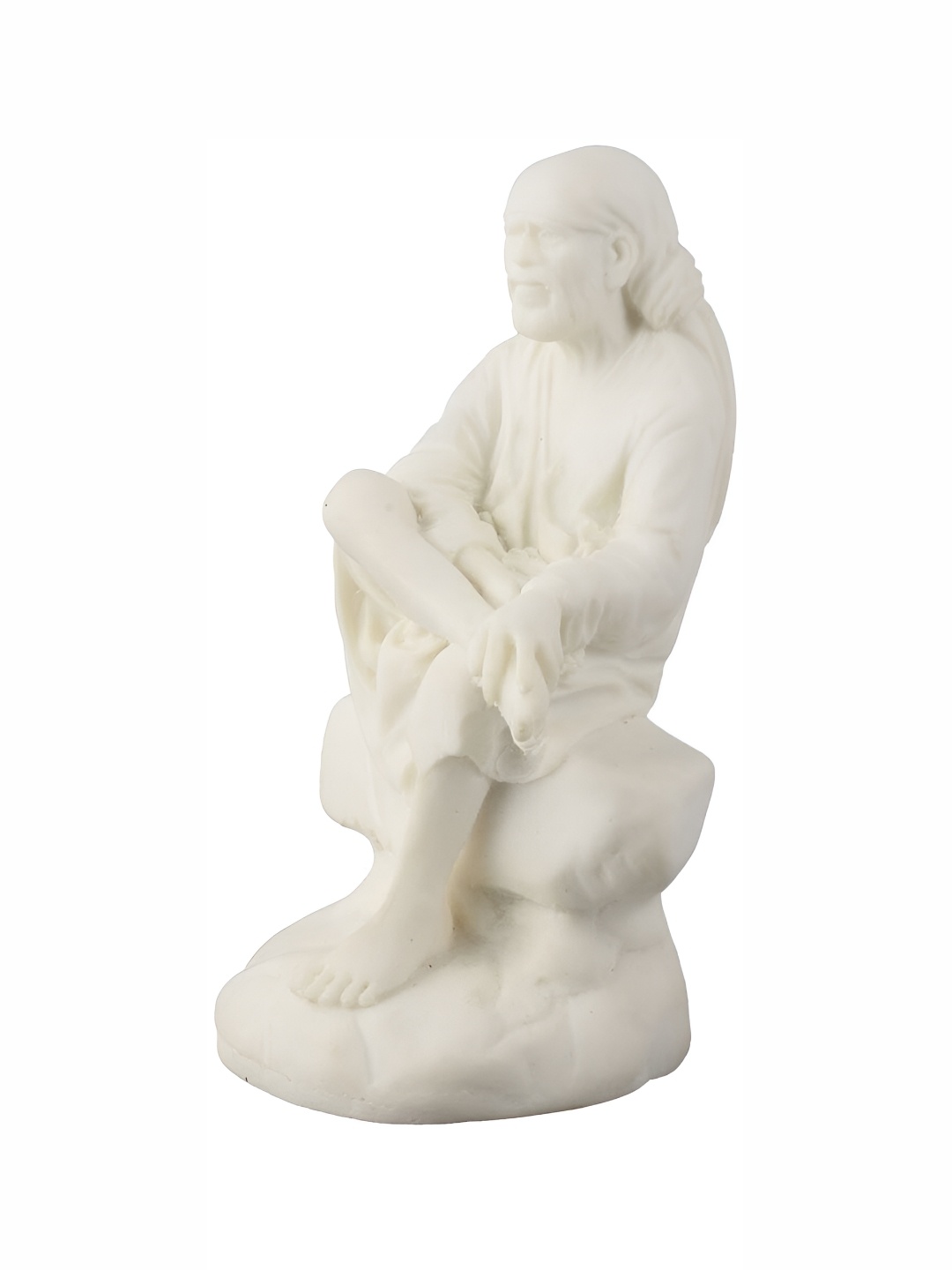 

krishnagallery1 White Sai Baba Murti Marble Finish Statue Showpiece