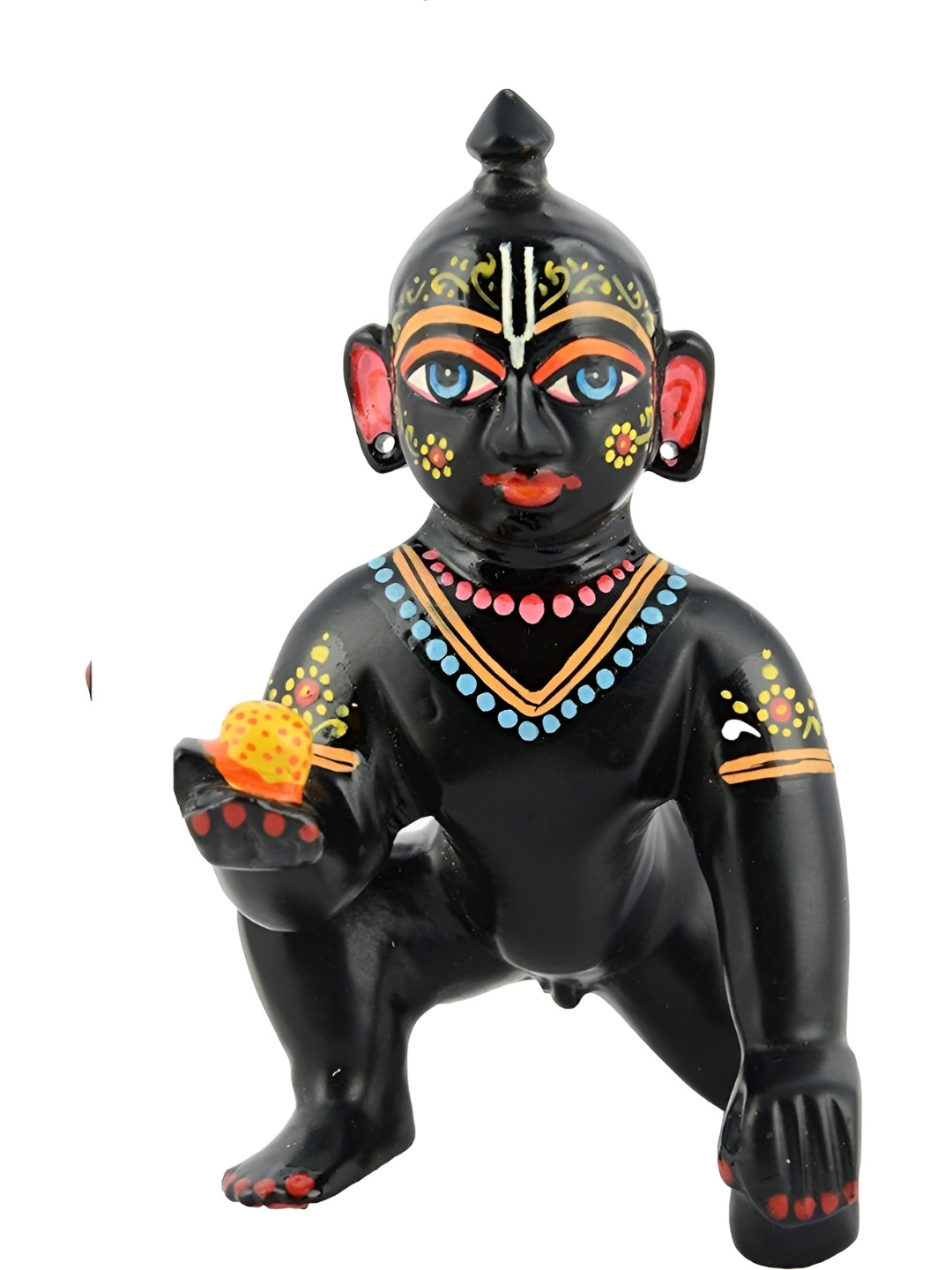 

krishnagallery1 Black Brass Gopal Showpiece