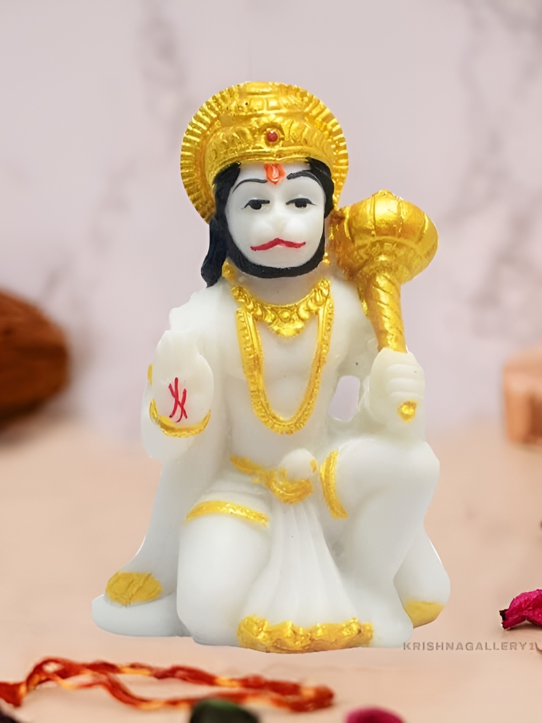 

krishnagallery1 White Hanuman Ji Statue Showpiece