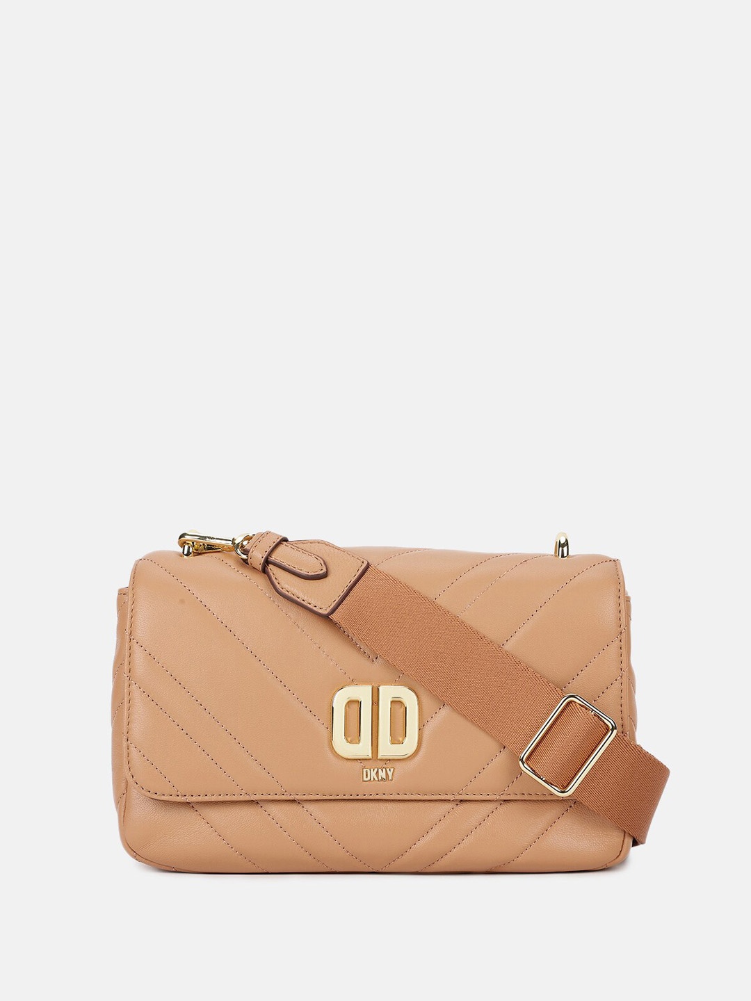 DKNY Textured Leather Sling Bag