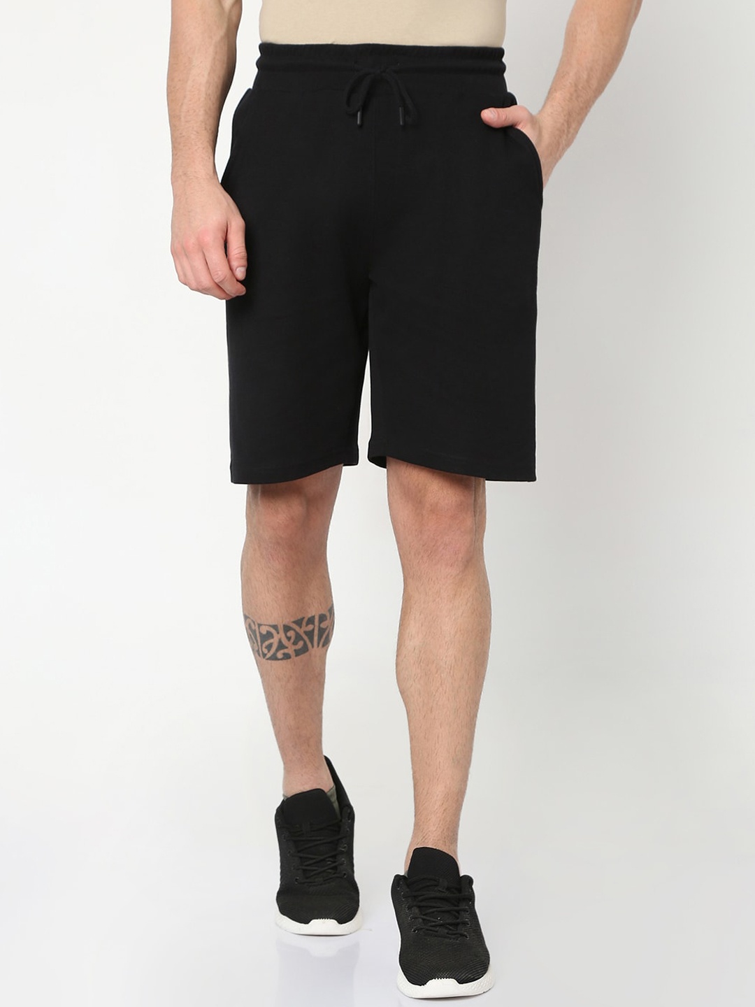 

R&B Men Black Fashion Shorts