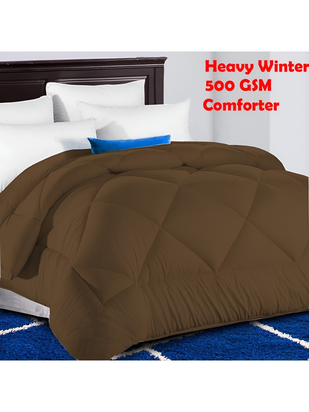 

Texlux Brown Heavy Winter 500 GSM Double Bed Comforter