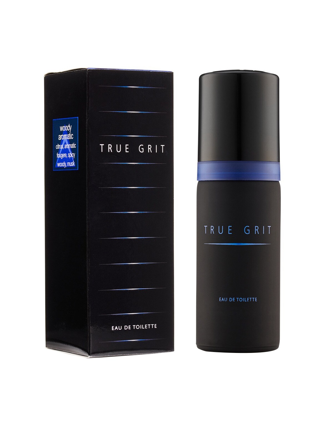 

MILTON LLOYD Men True Grit Long Lasting Eau De Toilette - 50ml, Black