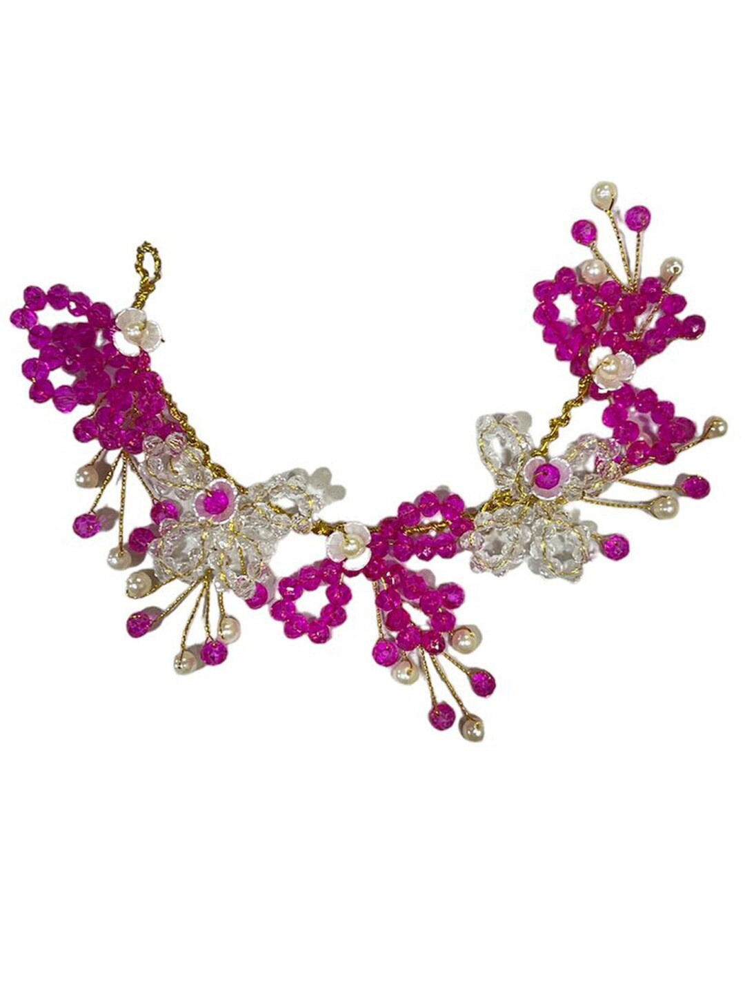 

FIMBUL Embellished Hair Accessory Set, Pink