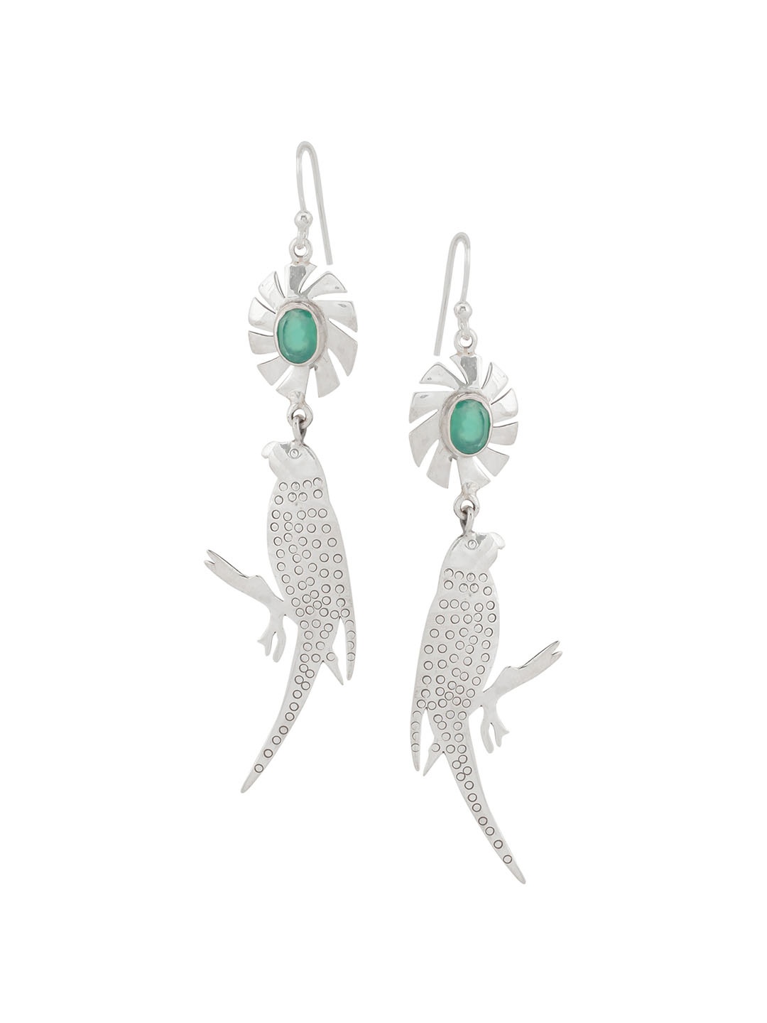 

Silverwala Contemporary Studs Earrings, Silver